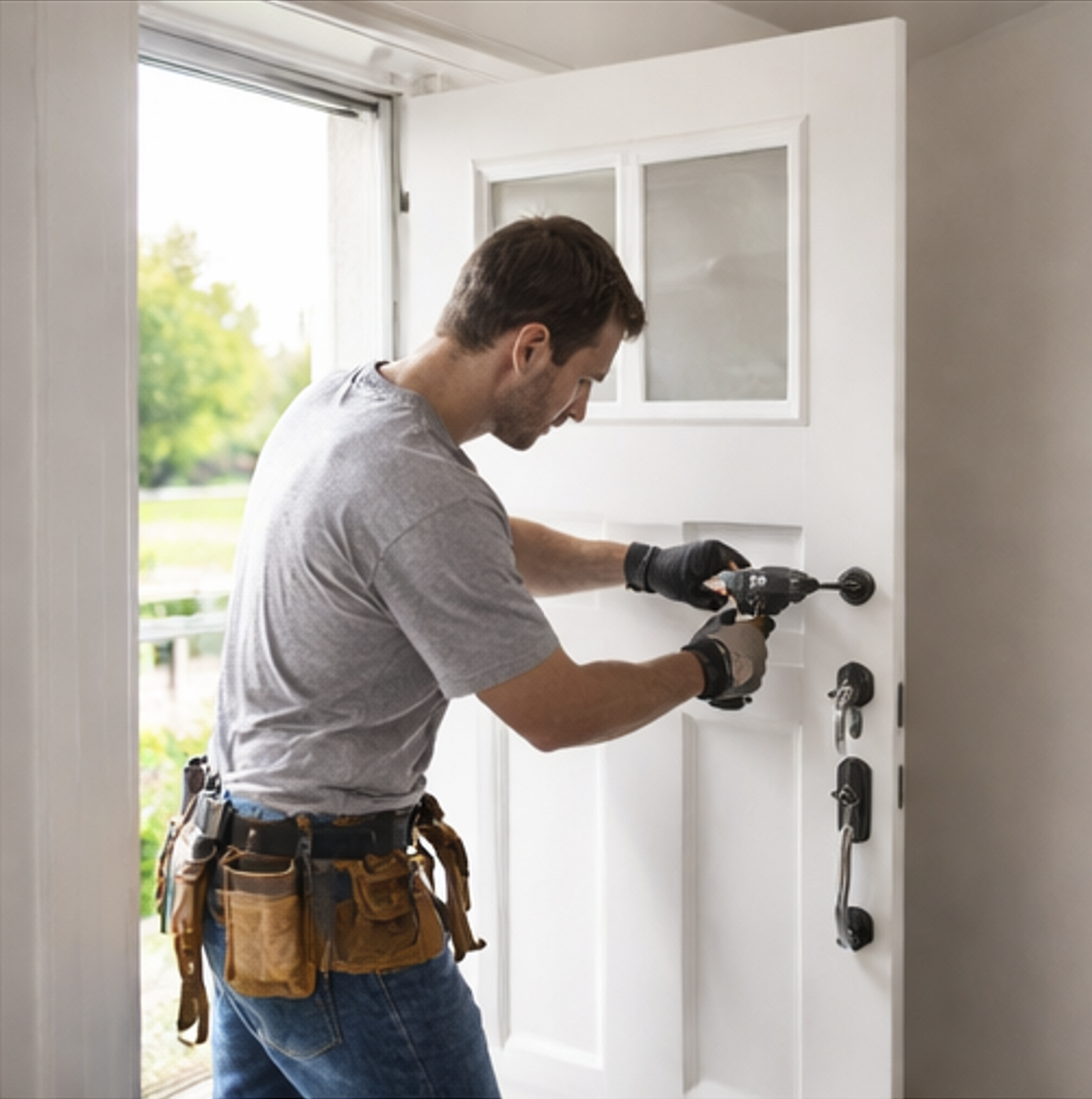 door installation pic